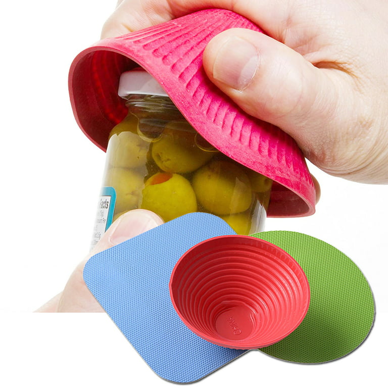 Rubber Jar Opener Gripper Pad-Jar Opener for Weak Hands-Silicone Heat  Insulation Pad Round-Rubber - AJGA303 - IdeaStage Promotional Products