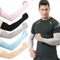 thumbnail image 1 of Cheers.US 7Pairs Compression Cooling UV Protection Sun Sleeves Long Arm Cover Warmers for Men Women, Outdoor Sports Running Golf Cycling Basketball Driving Fishing Sunblock, 1 of 10