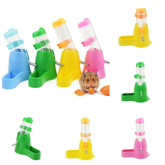 Cheers.US 80/120ml Hamster Rabbit Squirrel Feeding Bottle Drinking Water Feeder Durable, Drinking Water, Feeder,Pet Supply