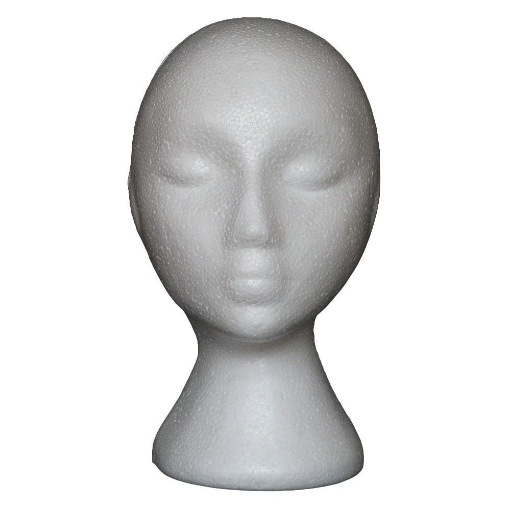4 Pcs mannequin head for store Glasses Display Holder Female Foam