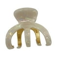 thumbnail image 1 of Cheers.US Acetic Acid Small Hair Claw High Horsetail Meatball Head Hair Clip Women Girls Back Head Hair Pin Versatile Hair Accessories, 1 of 7