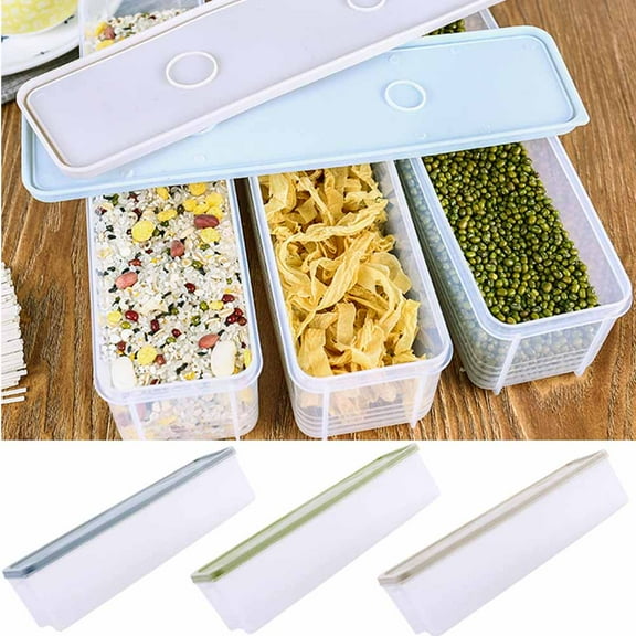 Cheers.US Airtight Food Storage Containers with Lids，Plastic Spaghetti Container for Pasta and Long Noodles, BPA Free Air Tight Kitchen Pantry Organization and Storage, Dishwasher Safe