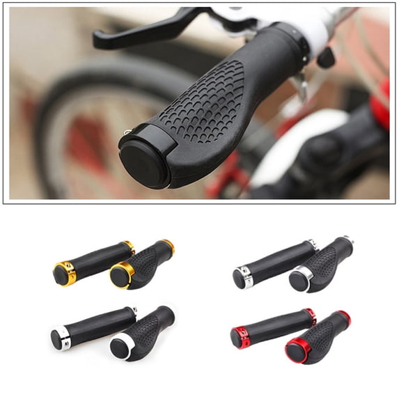 Cheers.US Antislip Bicycle Handlebars Grips Rubber Protector For Bicycle/ Mountain Bike/ Road Bike/ Folding Bike
