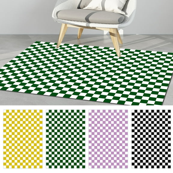 Cheers US Area Rug, Doormat Floor Mat Nursery Rugs, Children Play Rug Carpet Tub Shower Bath Rug, Checkerboard Throw Rugs Runner Exercise Mat, Indoor/Outdoor Entryway Mat