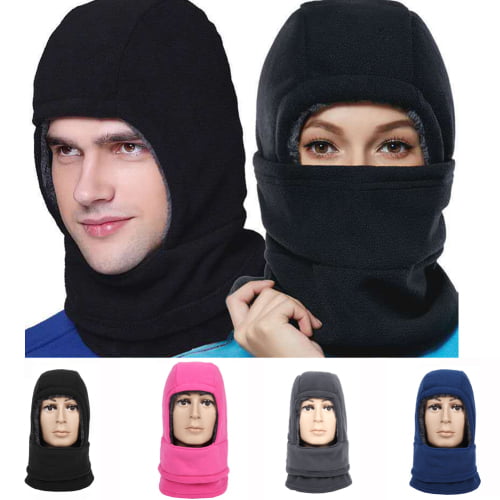 Cheers.US Balaclava Heavy Weight Outdoor Sports Face Mask Men Women Winter  Fleece Tactical Cold Weather Ski Mask Windproof Hat Thickened Cold-proof