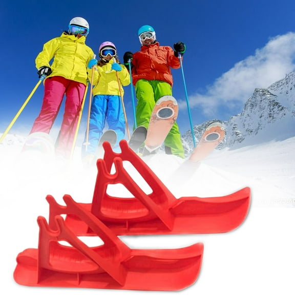 Cheers.US Balance Bike Snow Sledge Board Ski Kids Outdoor Walker No Pedal Training Bicycle Skiing Walker for Kids