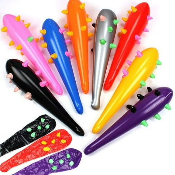 Cheers.US Baseball Bats,Inflatable Toy, Carnival Prizes, Goodie Bag Favors or Superhero Birthday Party Prizes Toy Party Prop School Activities Supply for Kids