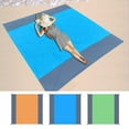 thumbnail image 1 of Cheers.US Beach Blanket Sand Proof, Extra Large Beach Mat Outdoor Picnic Blanket, Waterproof Foldable Picnic Mat with Portable Bag and 4 Stakes for Beach Travel Camping Hiking Fishing, 1 of 4