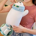 thumbnail image 1 of Cheers.US Bear Doll Comfortable Washable Not Shrink Polar Bear Plush Animals Cartoon Cotton Stuffed Doll,Washable, Comfortable, Clear Printing for Children, 1 of 1