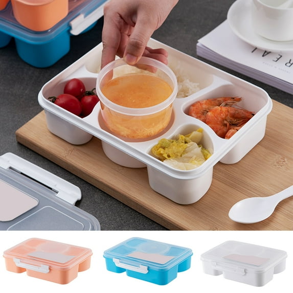 Cheers.US Bento Boxes Plastic Lightweight, Large Capacity Bento Box