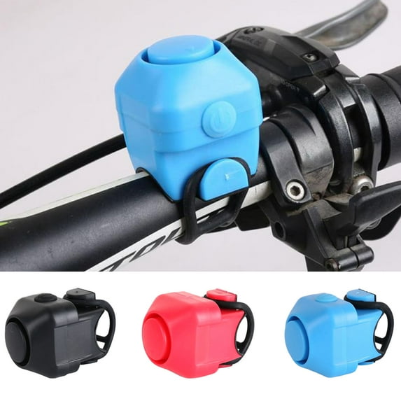 Cheers.US Bike Bell Electric Cycling Bells Horn Loud Bicycle Horns Water-Resistant Loud Sound Mountain Road Bike Bicycle Safety Handlebar Alarm Bell