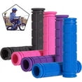 thumbnail image 1 of Cheers.US Bike Handlebar Grips,Non-Slip Rubber Bicycle Grips,Perfect for Scooter Cruiser Tricycle Wheel Chair Mountain Road Urban Foldable Bike, 1 of 7