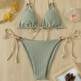 thumbnail image 1 of Cheers US Bikinis Swimsuit Set for Women Swimwear Bathing Suit Tie String Thong, 1 of 7