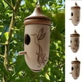 thumbnail image 1 of Cheers US Bird House - Bird Houses for Outside – Handmade Bluebird House Bluebird Houses - Wooden Bird House with Clean-Out Door and Predator Guard, 1 of 6