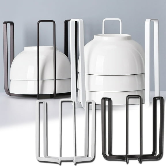 Cheers.US Bowl Drain Rack Organizer Draining Rack Bowls Sink Drying Shelf for Cabinet Metal Steel Bowl Storage Display Stand Holder for Kitchen, Cupboard, Countertop, Tableware Storage Rack