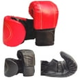 thumbnail image 1 of Cheers.US Boxing Gloves for Training Faux Leather Hide Leather Mitts for Sparring Kickboxing Fighting Great for Heavy Punch Bag, 1 of 6