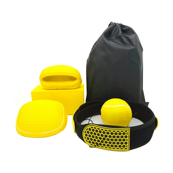 Cheers.US Boxing Polyurethane Reflex Ball Training Speedball Punching Fight Balls Speed Kickboxing Exercise Equipment Difficulty Level Speedball with Nylon Headband for Adult Kids