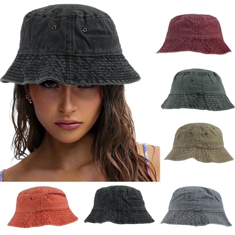 Unisex Bucket Hat Fisherman Cap Summer Travel Beach Sun Hat s-l400.jpg main image 3