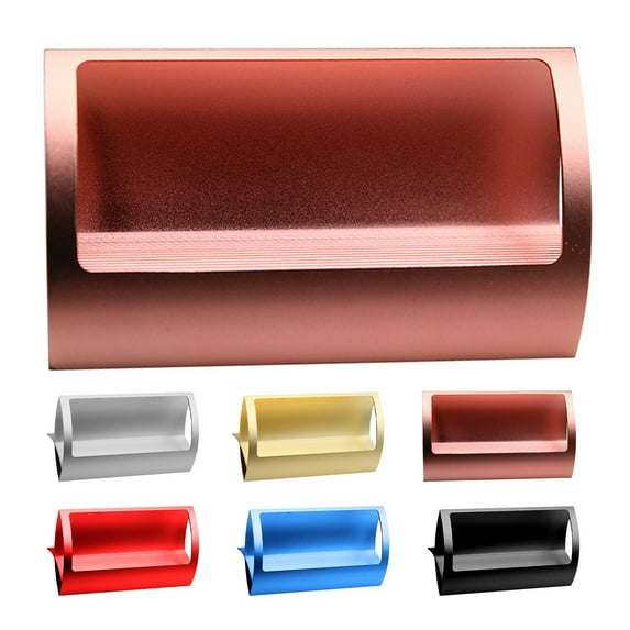 Cheers US Business Card Holders Stand for Desk,Office Stainless Steel Business Card Table Top Display Stand Metal Name Card Holder Desktop Collection Rack Organizer