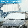 thumbnail image 1 of Cheers.US Car Windshield Windproof Cover with 2 Reflective Rearview Mirror Protectors ​Protect Your Car. Standard (Medium) Siz, 1 of 6