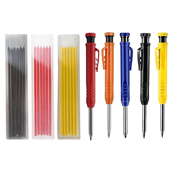 Cheers US Carpenter Mechanical Pencil with Built-in Sharpener, 2.8mm