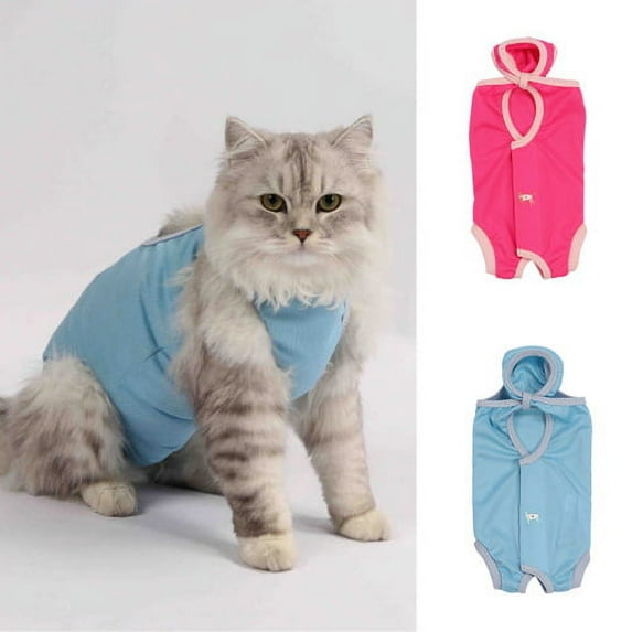 Cheers.US Cat Clothes Anti-infection Wound Prevention Professional Cat Surgery Recovery Body Suit,Fashion, Warm, Comfortable for Kitten