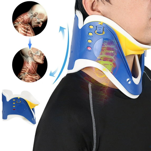 Cheers.US Cervical Neck Relief for Neck and Shoulder Pain Tension, Strain or Pinched Nerves Plus Improves Spine Alignment and Posture Fully Adjustable by Brace Direct