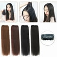 thumbnail image 1 of Cheers US Clip in Hair Extensions with Balayage Clip ins Extensions Human Hair Silky Straight Short Clip on Extension Highlights on Hair, 1 of 7
