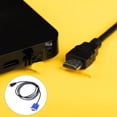 thumbnail image 1 of Cheers.US Converter Cable High Resolution Fast Transmission Plug Play to VGA 1080P Male PVC Video Adapter Cord Portable, Durable, Easy to Use for Laptop, 1 of 12