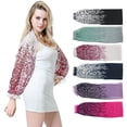 thumbnail image 1 of Cheers.US Cooling Shawl Arm Sleeves with Finger Hole Woman Sun Protection Shawl Golf Shawl Shrug, 1 of 7