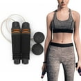 thumbnail image 1 of Cheers.US Counter Jump Rope Wireless Speed Skipping Adjustable Ropeless Cordless Weighted Skipping Jump Rope Fitness Training Tool, 1 of 6