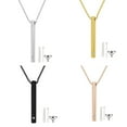 thumbnail image 1 of Cheers.US Cremation Ashes Urn Pendant Keepsake Necklace Memorial Jewellery Jewelry Holder, 1 of 7