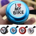 thumbnail image 1 of Cheers.US Cute I Iove My Bike Mini Bell Bike Bicycle Bell Horn Ring Cycling Accessories Crisp Loud Melodious Sound for Road Bike Mountain Bike Bikes Adults and Kidsi, 1 of 7