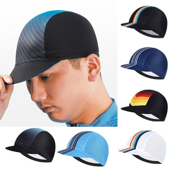Cheers.US Cycling Caps Breathable Under Helmet Bike Hat Sweat Wicking Sunproof Hat
