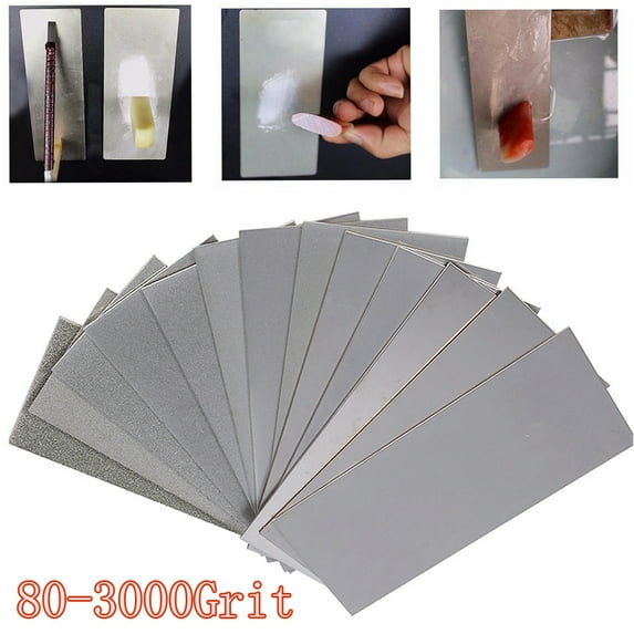 Cheers US Diamond Sharpening Stone 80 3000 Polishing Diamond Whetstone Diamond Plate Honing Stone