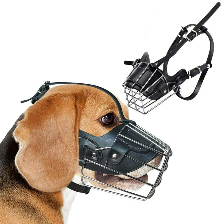 Dog Basket Muzzles, Soft Breathable Cage Muzzle For Small Medium
