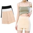 thumbnail image 1 of Cheers.US Double-Layer Front Crotch Ice Silk Safety Shorts, Ice Silk Bottoming Shorts for Women and Girls, 1 of 10