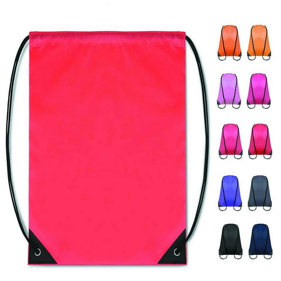 Cheers.US Drawstring Backpack Bag Sport Gym Sackpack with Adjustable String Sack Sackpack for School Travel Yoga