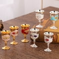 thumbnail image 1 of Cheers.US Drinking Glass European Style Old Wine Glass Alloy Antique Set Goblet White Wine Glass Red Glass Gift Retro Ornament Royal Style Wine Glass Collection Metal Vintage, 1 of 7