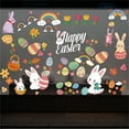thumbnail image 1 of Cheers US Easter Window Stickers for Easter Day Decorations, Reusable Static Spring Window Clings Decor, 1 of 2