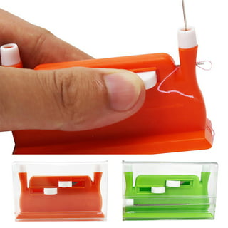 YODOOLTLY Automatic Needle Threader with 2 Pcs Plastic Needle Threader Easy Needle Threader Tool Sewing Accessories