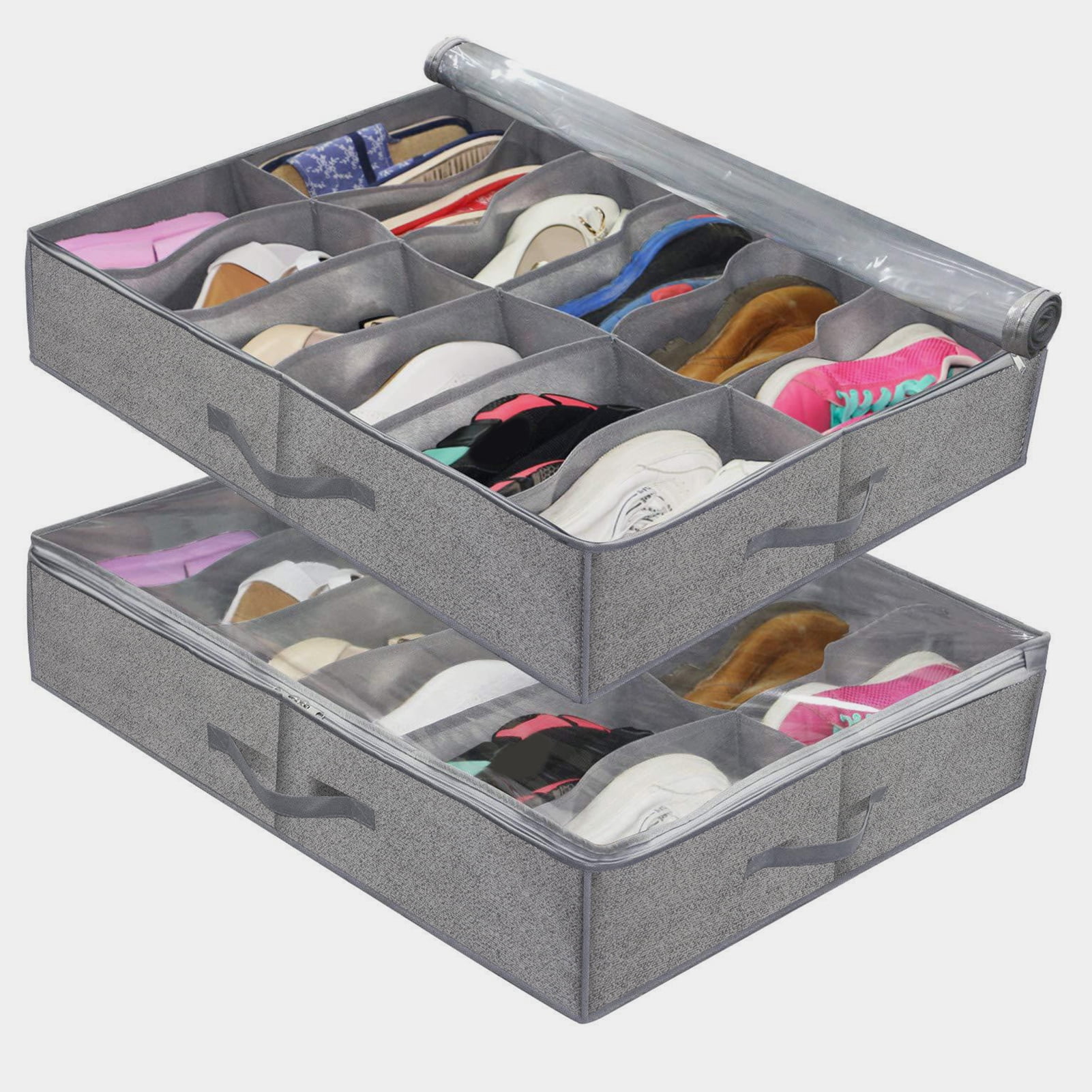 Cheers US ExtraLarge Under Bed Shoe Storage Organizer Underbed