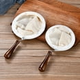 thumbnail image 1 of Cheers.US Fabric Handmade Coffee Filter Strainers Reusable Coffee Dripper Strainer Filter Cloth Mesh with wooden Handle Handmade Coffee Accessories for Home Office Use, 1 of 7