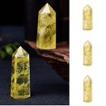 thumbnail image 1 of Cheers.US Faux Crystal Citrine Gemstone Hexagonal Pointed Hexagonal Prism Bars Quartz Citrine Decor for Home, 1 of 6