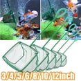 thumbnail image 1 of Cheers.US Fine Mesh Fish Net for Fish Tank - Aquarium Net Scoop, Aquarium Fish Skimmer Net with Plastic Handle for Catching Small Fish, Shrimp, Aquatic Plants-3/4/5/6/8/10inch, 1 of 7