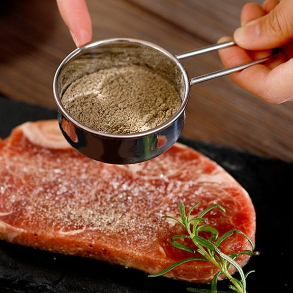 Cheers US Fine Mesh Stainless Steel Strainer with Long Handle, Flour Sieve Mini Small Flour Sifter Drainer for Baking, Powder, Sugar and Coffee Pastas Tea Strainer