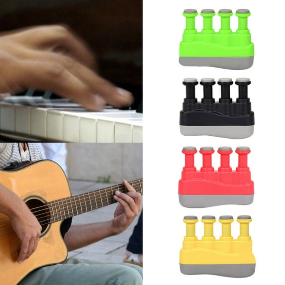Cheers.US Finger Strengthener Exerciser for Forearm and Hand Grip Workout Equipment for Musician, Rock Climbing and Therapy Adult Finger Guitar Piano Gripper Hand Exerciser