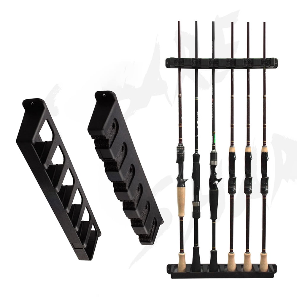 Berkley Vertical Rod Rack5-rod Black Wall Mount Fishing Rod