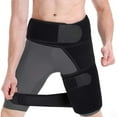 thumbnail image 1 of Cheers.US Fitness Sports Groin Support and Hip Brace for Men & Women- Compression Wrap for Thigh Quad Hamstring Joints Sciatica Nerve Pain Relief Leg Strap, 1 of 7