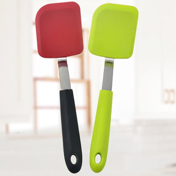 Cheers US Flexible Silicone Spatula, Turner, Silicone Spatula Set Rubber Jar Spoon Spatula Kitchen Utensils Non-Stick Heat Resistant for Scraping Cooking Baking Mixing Tools